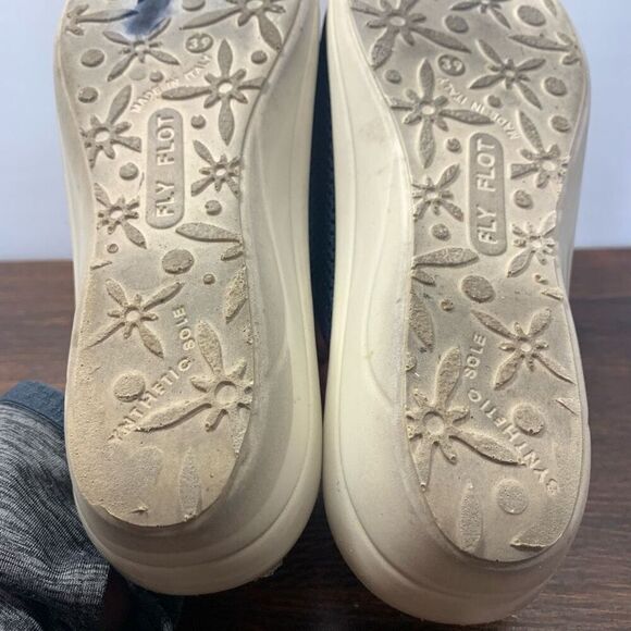 Fly Flot Women's Open Toe Anatomic Anti-Shock Slide Sandals Navy Blue Size 39 EU - Picture 9 of 11